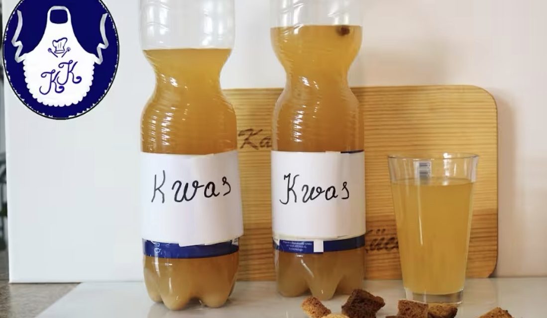 Russischer Kwas selber machen – erfrischendes Brotgetränk mit natürlicher Fermentation