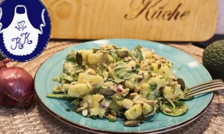 Kartoffelsalat mit Avocado-Mayonnaise