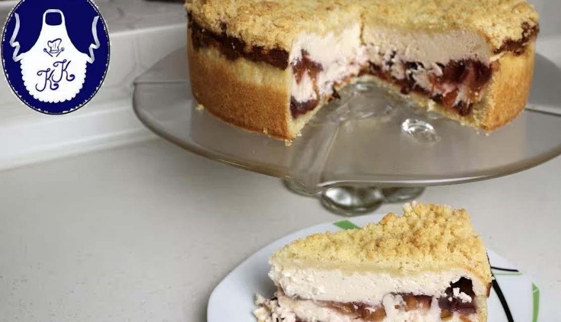 Quarkkuchen mit Streuseln