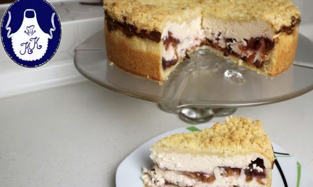 Quarkkuchen mit Streuseln