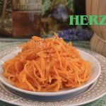 Saftiger Möhrensalat