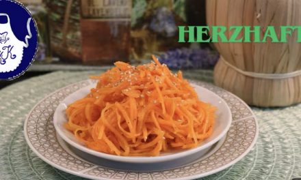 Saftiger Möhrensalat