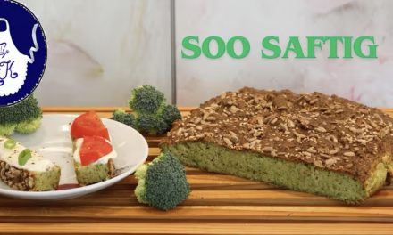 Brokkoli-Brot aus der Heißluftfritteuse/ dem Backofen