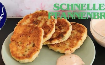 Schnelles Pfannenbrot (ohne Hefe)