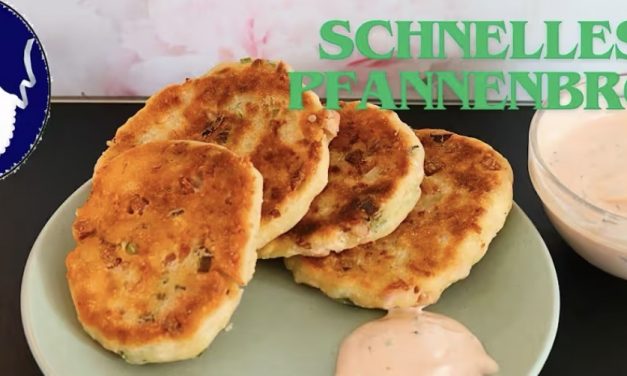 Schnelles Pfannenbrot (ohne Hefe)