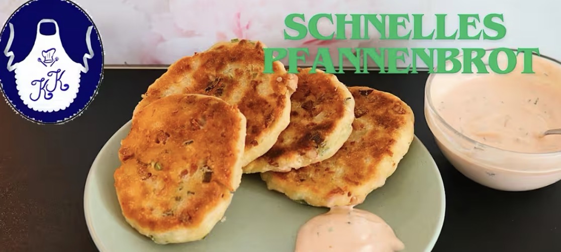 Schnelles Pfannenbrot (ohne Hefe)