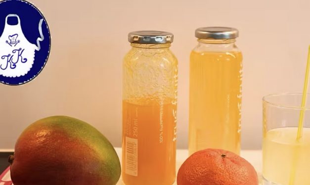 Fruchtiger Mango-Mandarinen-Essig