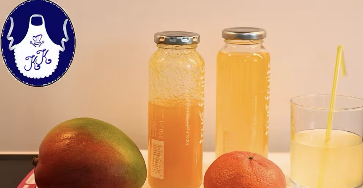 Fruchtiger Mango-Mandarinen-Essig