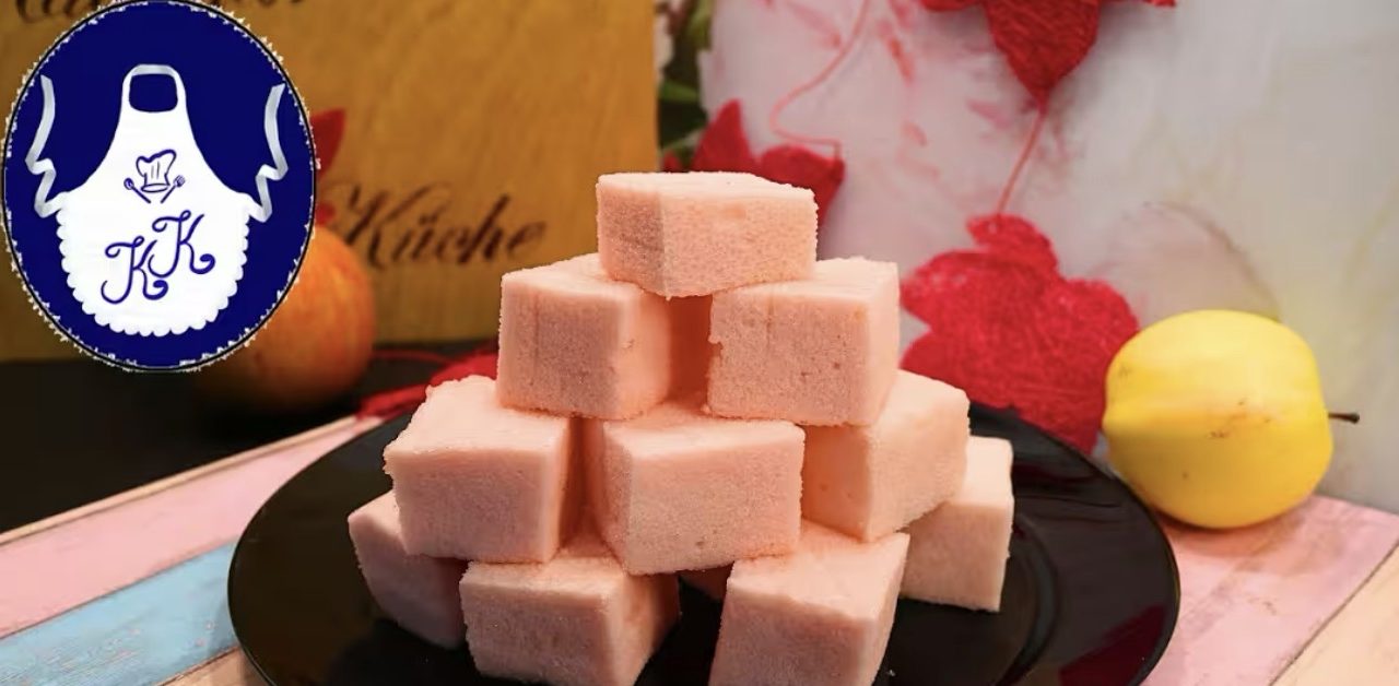 Luftiges Apfeldessert aus nur 2 Zutaten