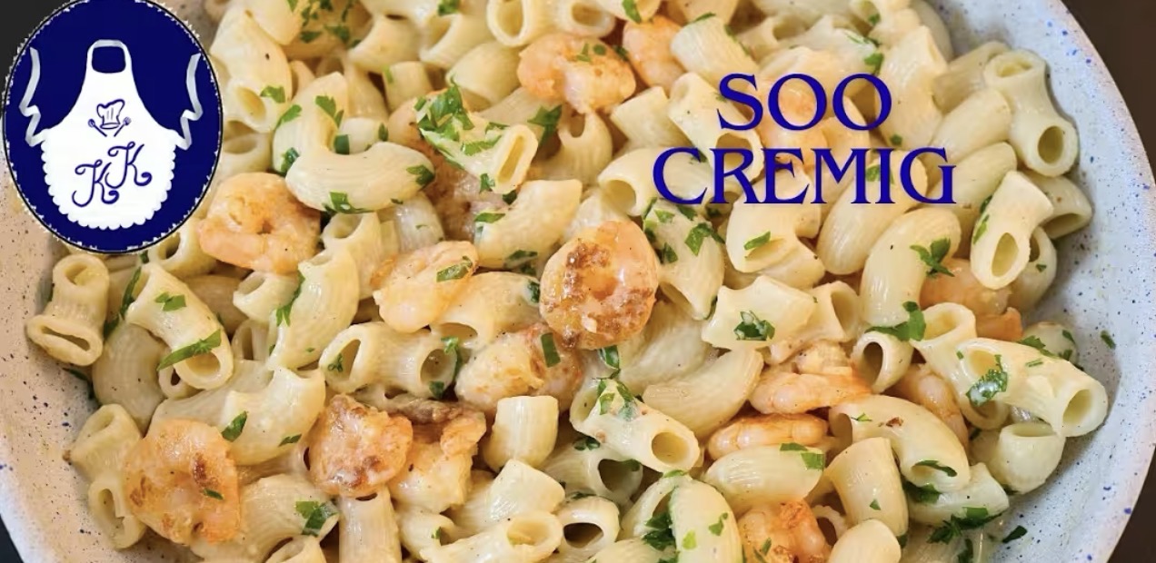 Cremige Garnelen-Pasta aus der Pfanne (schnell & einfach)