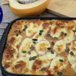 Vegetarische Kürbis-Lasagne (cremig, saftig & einfach)